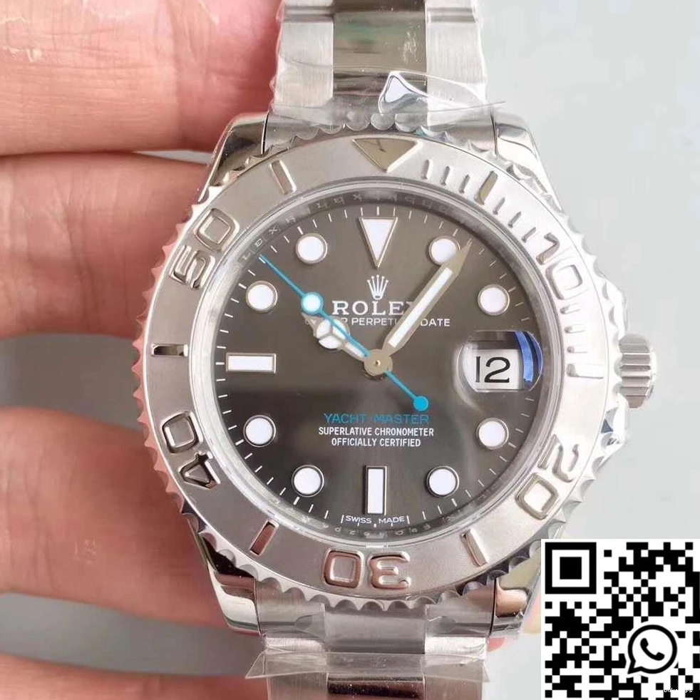 AR Factory Yacht HighPerformance 1255 Master 268622 Rolex 37mm Anthracite Dial 0723